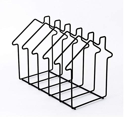 SBJKLYRN Dokumentenbox， Desktop-Dateiregal, Bücherregal aus Metall, einfaches Aufbewahrungsregal for die Datensortierung im Büro, geeignet das Home Office von SBJKLYRN