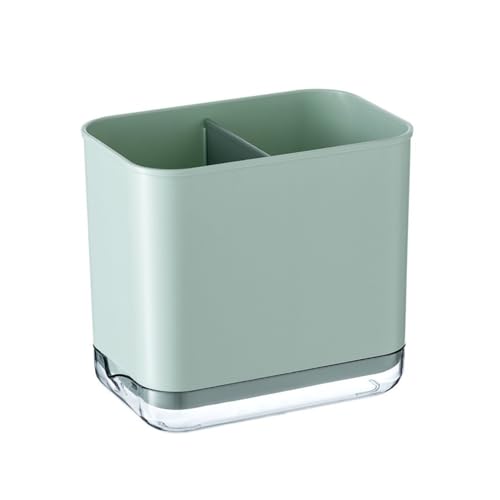 SBJKLYRN Edelstahl-Messerhalter， Messerhalter Multifunktions-Utensilienhalter Essstäbchen Arbeitsplatte Besteck Abtropfgestell Besteck Abtropfgestell(Green) von SBJKLYRN
