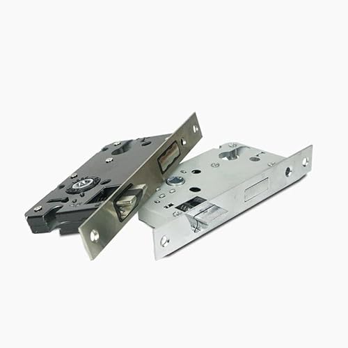 Zylinder, 1pc Indoor Wohnzimmer Schloss Metall Stille Schloss Körper Schlafzimmer Türschloss Körper Home Hardware Zubehör Ohne Schlüssel(B) von SBJKLYRN