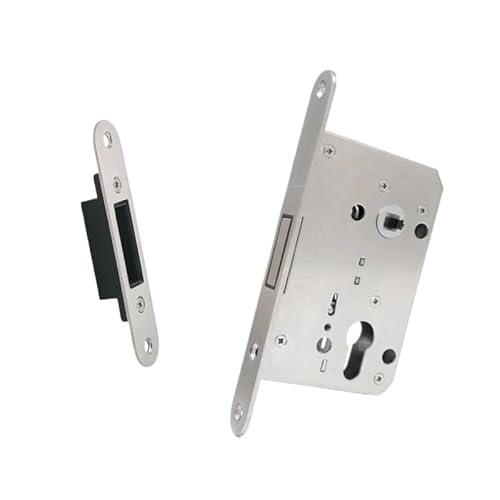 Zylinder, Universeller Türschlosskörper for den Innenbereich, großer magnetischer und geräuschloser Schlosskörper (50 58 72), magnetischer Schließzylinder for den Haushalt(7255) von SBJKLYRN