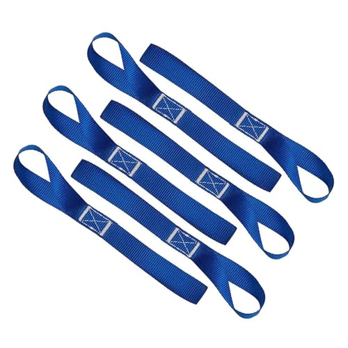 den Gurt befestigen， Auto Motorrad Verpackung Tie Downs Loop Strap Trunk Cargo Lugga Feste Mehrzweck Nylon Weiche Riemen(1) von SBJKLYRN