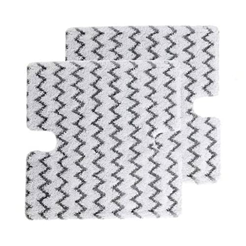SBOJI 2X Ersatzlappen FIT for Shark Dampftasche Mops S3973D S5003D S6001 S6002 S6003 3973WM S5001 S5002 Staubsauger-Mopp-Tuch-Pads Staubsaugerteile von SBOJI