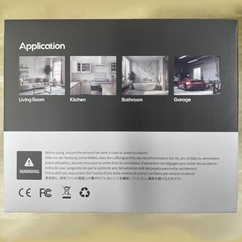 SBONNI 100mm Abluftrohr PVCGD3M von SBONNI