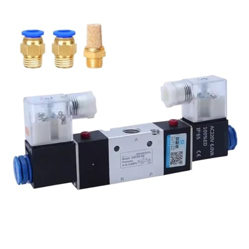 3V220-06 3V220-08 Pneumatic Solenoid Valve 3/2 Way AC220V DC24V AC110V AC12V DC12V Normally Closed Electromagnetic Valves(3V220-06 PC10-01,DC24V) von SBPVBBVJQ
