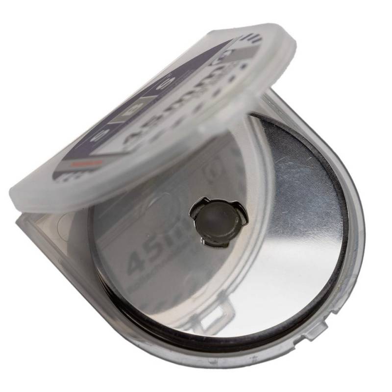 SBS Schlößer Baustoffe Cuttermesser 10 Rollschneiderklingen 45mm Rundklingen für Stoffschneider, (10-tlg), sehr scharfe Rundklinge 45mm von SBS Schlößer Baustoffe