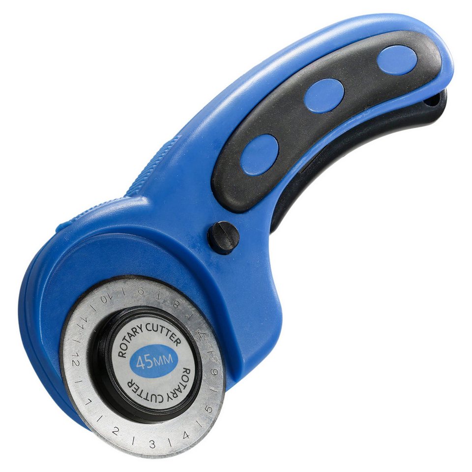SBS Schlößer Baustoffe Cuttermesser Rollschneider 45mm Rundklinge Rollmesser Stoff Papier Leder Latex, sehr scharfe Rundklinge 45mm SBS Schlößer Baustoffe Cuttermesser Rollschneider 45mm Rundklinge Rollmesser Stoff Papier Leder Latex, sehr scharfe Rundklinge 45mm von SBS Schlößer Baustoffe