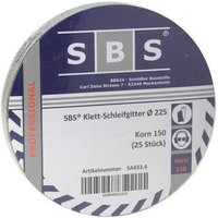 25 Blatt Gitterleinen Schleifgitter 225mm Korn 150 für Langhalsschleifer Trockenbau von SBS