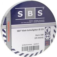 25 Blatt Gitterleinen Schleifgitter 225mm Korn 180 für Langhalsschleifer Trockenbau von SBS