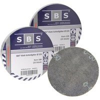 SBS - 50 Blatt Klett Gitterleinen Schleifgitter 225mm Korn 120 180 von SBS