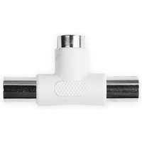 Ekon ECANSPLIT2M1F Kabelspalter oder -kombinator Kabelsplitter Weiß von SBS