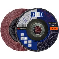 Fächerscheibe 125mm - Korn: 60 - für Winkelschleifer Fächerscheibe 125mm - Korn: 60 - für Winkelschleifer von SBS