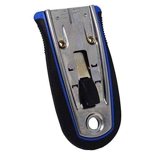SBS® Profi Schaber inkl. 5 Ersatzklingen | für Farbe | Glas | Ceranfeld | mit Schnellwechsel-Funktion von SBS