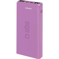 SBS - Powerbank 10.000 mAh 2 usb 2.1 a Light Pink von SBS