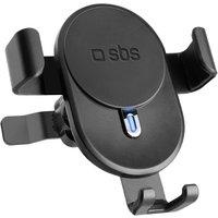 Mobile Auto-Halterung 15 w Wireless mit Gravity-Verschluss mit Schnellladung Lüftungsgitter Hand - SBS von SBS