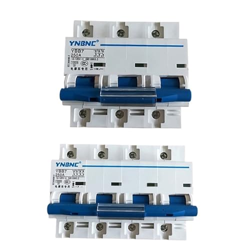 SBSSYVLMV 3P/4P DC Circuit Breaker 12v 24v 36v 48v 60v 72v 110v 120V 100A 150A 250A for Solar RV Lithium-Batterie Kleine Schaltung Schutz(100A,4P) von SBSSYVLMV