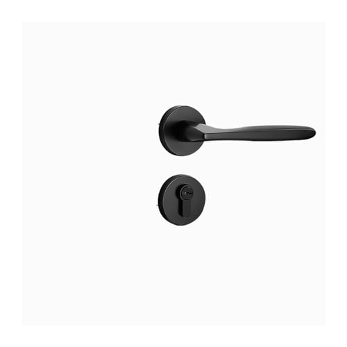 SBSSYVLMV Innen Holz Türschloss Magnetische Silent Lock Zink-Legierung Griff Schloss Hause Schlafzimmer Zimmer Tür Griff Split Griff Schloss(Yahei 7255 Magnetic Suction) von SBSSYVLMV