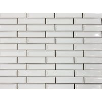 Roxy 1x3 Ziegel Mosaik Quarz 13"x13" Weiß Polierte Keramik Fliese Roxy 1x3 Ziegel Mosaik Quarz 13"x13" Weiß Polierte Keramik Fliese von SBTILEANDSTONE