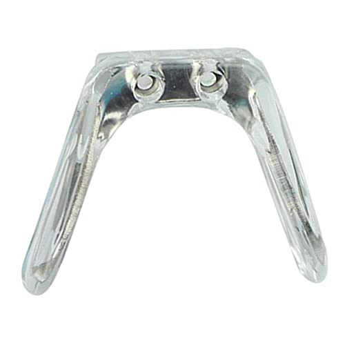 50 Stück Brillen-Nasenpads aus Silikon, Metallkern-Brillenbrücke, Brillenscharnier-Reparaturzubehör. (Color : Silver) von SBTRKT