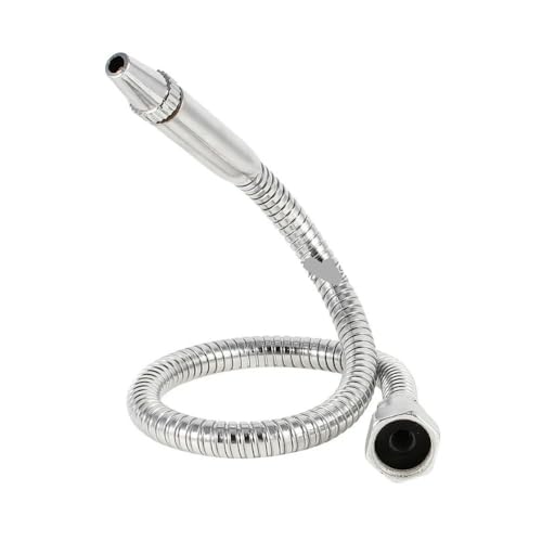 Flexibler Kühlmittelschlauch aus Metall for Wasser- und Ölkühlung mit Rundkopfdüse und einstellbarem Schalter for die Kühlung von CNC-Drehmaschinen(1/4 male 500mm) von SBTRKT