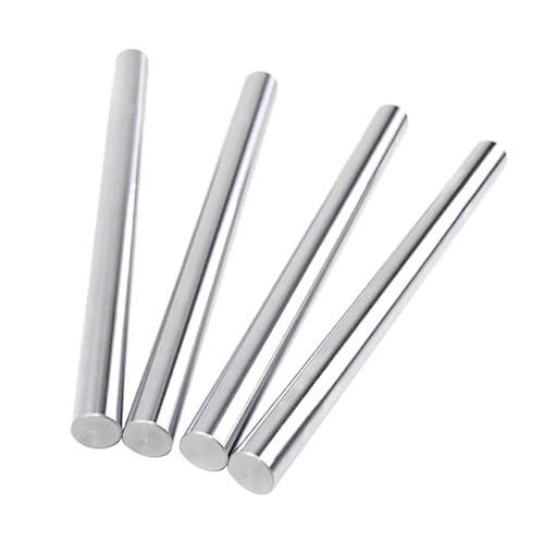 SBTRKT 4 Teile/los Optische Achse Außendurchmesser 8 mm Linearachsenzylinder Linearführung Glatte Rundstange Geeignet for 3D-Druckerteile (Color : 500MM) von SBTRKT