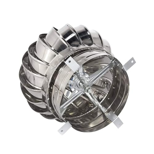 SBZIOJHDR Drehbarer Schornstein, Dachventilator Turbinenhaube Entlüftung, Turbinenventilator(500mm/20inch) von SBZIOJHDR