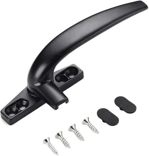 SBZIOJHDR Fenstergriff, Dicken Aluminium Legierung Äußere Fenster Armaturen Outreach Lock Anti-Diebstahl Griff Push von SBZIOJHDR
