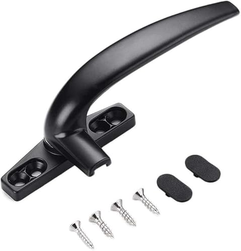 SBZIOJHDR Fenstergriff, Dicken Aluminium Legierung Äußere Fenster Armaturen Outreach Lock Anti-Diebstahl Griff Push von SBZIOJHDR