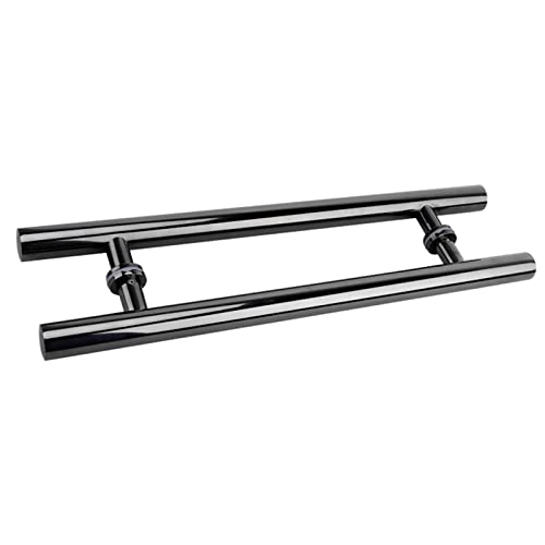 SBZIOJHDR tragbarer Ventilator, Doppelseitiger H-förmiger Push-Pull for Innen- und Außentüren, Glas-/Holztore, Schiebetüren aus Edelstahl(Length150CM) von SBZIOJHDR