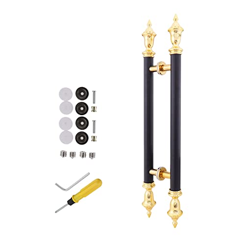 SBZIOJHDR tragbarer Ventilator, Hochleistungs-Schiebestangen-Ersatz, dekorativ, modernes Zug- und Bündigkeits-Torgriff-Set for Dusch-Scheunentor, Möbel, Schrank, Edelstahl(Length120CM) von SBZIOJHDR