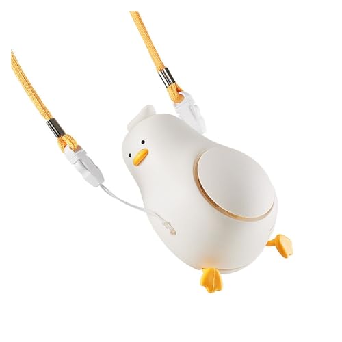 SBZIOJHDR tragbarer Ventilator, Tragbarer Nackenventilator mit Cartoon-Ente, wiederaufladbarer USB-Ventilator, Mini-Tischventilator, Büro-Desktop-Ventilator, Outdoor-Ventilator SBZIOJHDR tragbarer Ventilator, Tragbarer Nackenventilator mit Cartoon-Ente, wiederaufladbarer USB-Ventilator, Mini-Tischventilator, Büro-Desktop-Ventilator, Outdoor-Ventilator von SBZIOJHDR