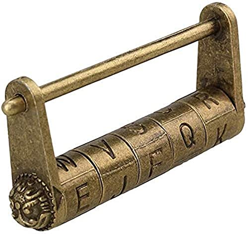 Ziffernwahl-Passwort-Vorhängeschlösser, Passwortschloss, Vorhängeschloss mit antiken englischen Wörtern aus Zinklegierung, Basteldekoration for Schrank, Schmuck, Holzkisten, Kombinationsvorhängeschlös Ziffernwahl-Passwort-Vorhängeschlösser, Passwortschloss, Vorhängeschloss mit antiken englischen Wörtern aus Zinklegierung, Basteldekoration for Schrank, Schmuck, Holzkisten, Kombinationsvorhängeschlös von SBZIOJHDR