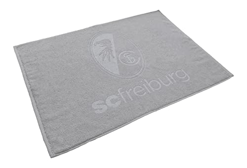 SC Freiburg Duschvorleger Badvorleger Badeteppich Duschmatte grau von SC Freiburg