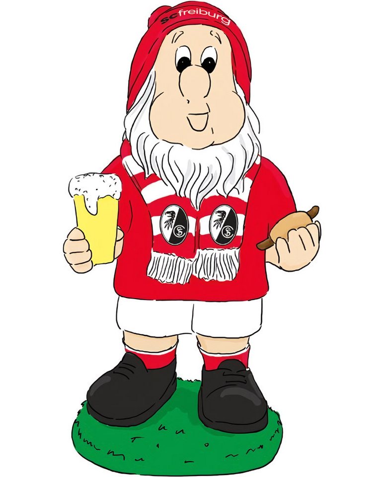SC Freiburg Gartenzwerg von SC Freiburg