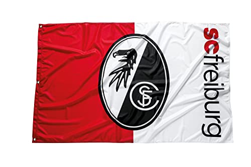 SC Freiburg Hissfahne Fahne Querformat in 150 x 100 cm von SC Freiburg