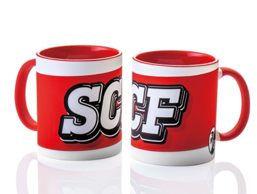 SC Freiburg Tasse Becher Kaffeetasse ** Softtouch SCF ** von SC Freiburg