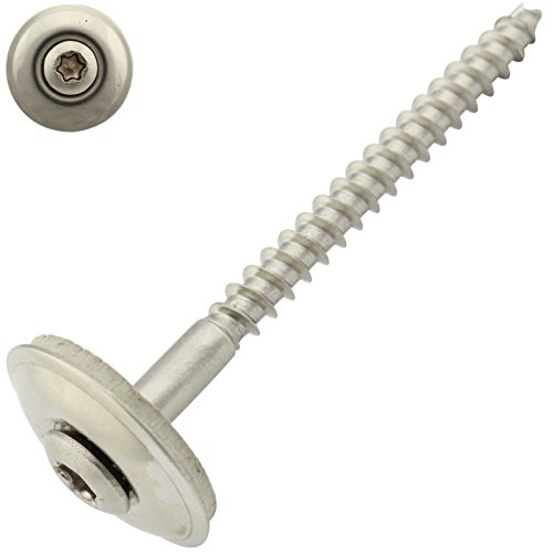 100 Stück Spenglerschrauben mit EPDM Dichtscheibe - 20 mm - Innensechsrund TX - 4,5x70 mm DIN7995 Edelstahl A2 V2A - SC-Normteile 100 Stück Spenglerschrauben mit EPDM Dichtscheibe - 20 mm - Innensechsrund TX - 4,5x70 mm DIN7995 Edelstahl A2 V2A - SC-Normteile von SC-Normteile