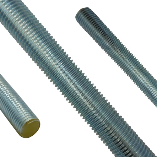 Gewindestange - M5 x 1000 mm - (5 Stück) - DIN 976 / DIN 975 - Güte 8.8 - galvanisch verzinkt - SC976 - SC-Normteile von SC-Normteile