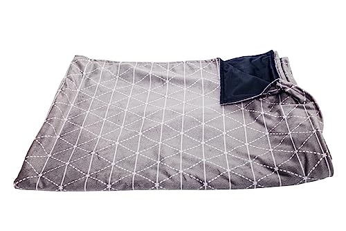SC Simply Cosy Cover + Pillowcase Kids Triangles Grey von SC Simply Cosy