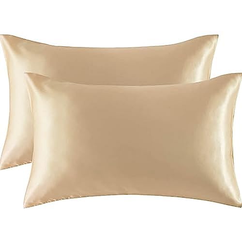 SC Simply CosySatin Kissenbezug Champagner 50 x 60 2er Pack von SC Simply Cosy