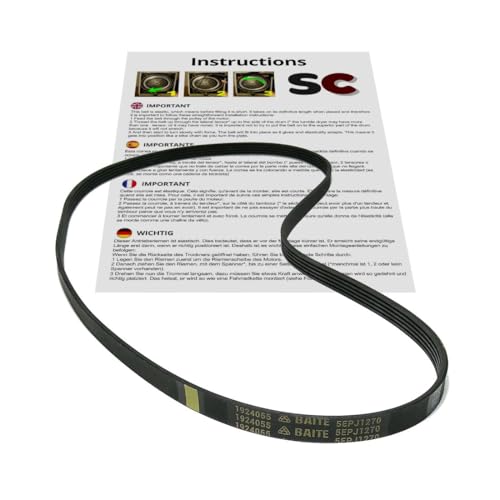 SC Solocorreas - Original Waschmaschinenriemen 5EPJ 1270 1924055 von SC Solocorreas