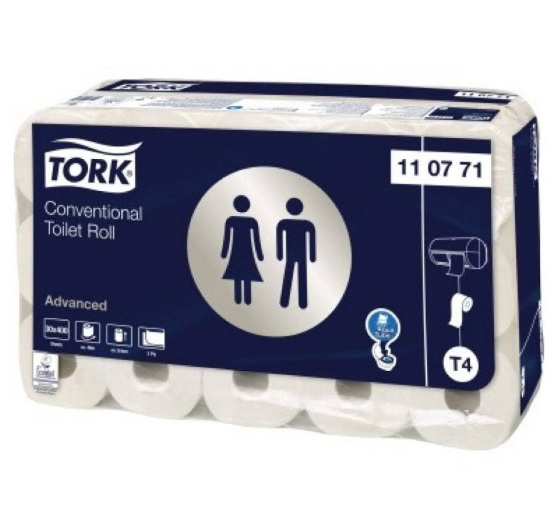 TORK Toilettenpapier Toilettenpapier Advanced 110771 2-l Rl./Pack. TORK Toilettenpapier Toilettenpapier Advanced 110771 2-l Rl./Pack. von TORK
