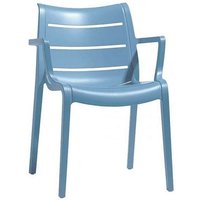 Scab - Hellblauer Sessel aus Technopolymer "Sunset ". Scab - Hellblauer Sessel aus Technopolymer "Sunset ". von SCAB