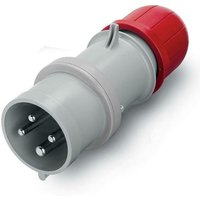 Flying plug 3p+e 32a 6h ip44 color red 213.3236 von SCAME
