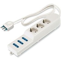 Scame - multisocket 3+3 mit kabel 160.231/c von SCAME