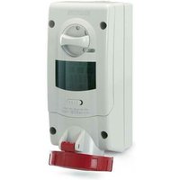 Presa series advance 2 3p+n+e 16a 380v rot farbe 563.1687 von SCAME