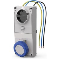 Scame proxima verriegelte steckdose 2p+e 16a blau - 408.1683 Scame proxima verriegelte steckdose 2p+e 16a blau - 408.1683 von SCAME