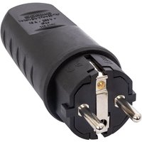 Stecker Typ f-e 2P+T 16A 250V ac 2P + tt von SCAME