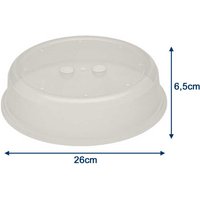 Mikrowellen Abdeckhaube, Durchmesser 26 cm von SCANPART