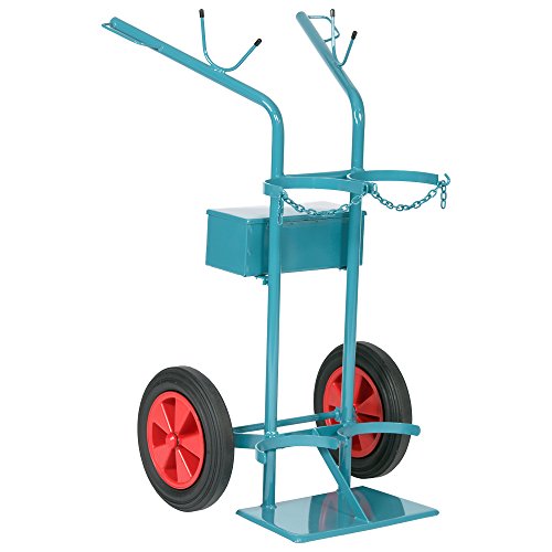 SCAPP Gasflaschenwagen für 2 x 50L Gasflaschen, mit Werkzeugkasten und Vollgummi-Reifen SCAPP Gasflaschenwagen für 2 x 50L Gasflaschen, mit Werkzeugkasten und Vollgummi-Reifen von SCAPP