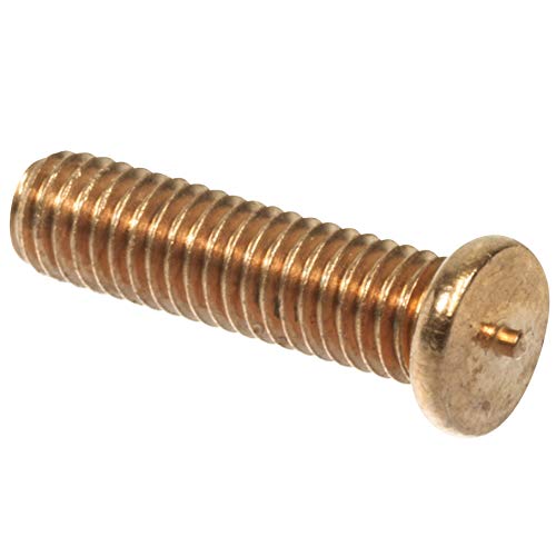 SCAPP Stahl (St 37 verk.) Schweißbolzen / M3 - M8 und 6-60mm Länge auswählbar/DIN EN ISO 13918 für Spitzenzündung Typ PT/VE = 100 Stück / M8 x 40 von SCAPP